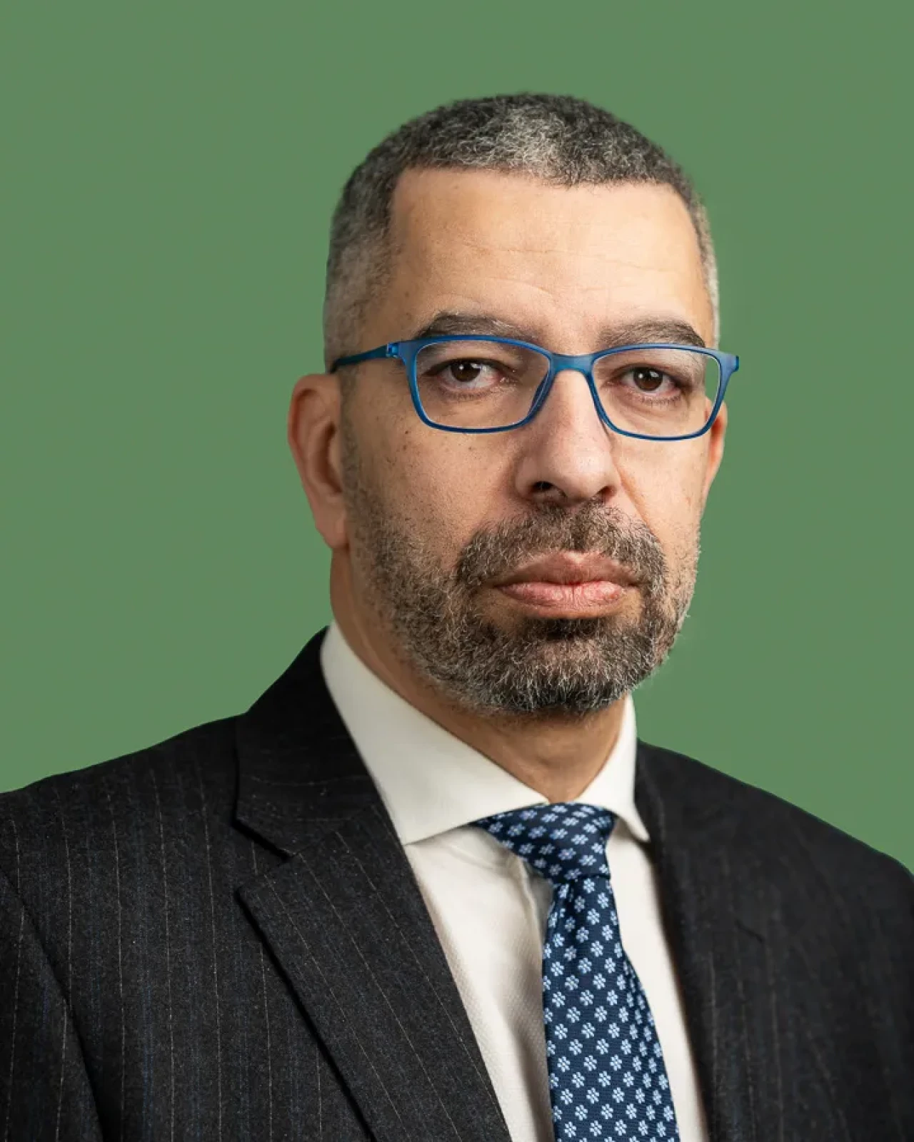 Smart man in suit looking at the camera on a green background. . Smart man in suit looking at the camera on a green background. .